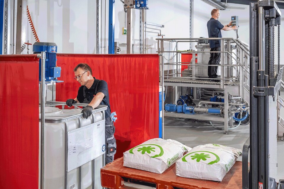 In der Werkshalle