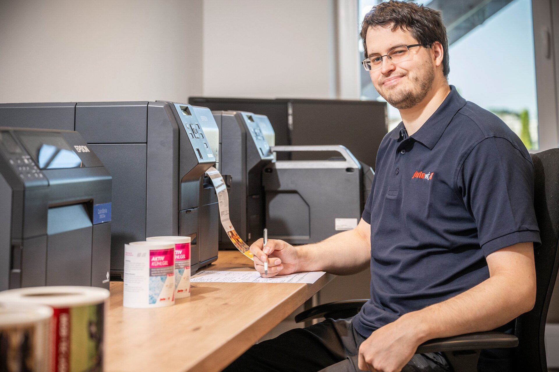 Bei der Etikettierung